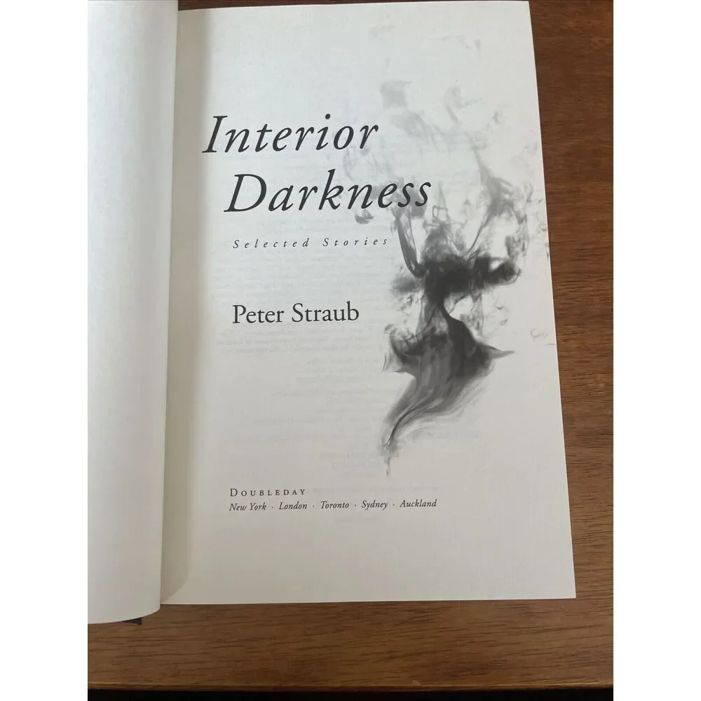 Interior Darkness Hardcover Peter Straub Bookplate Signed Overlook Stoker